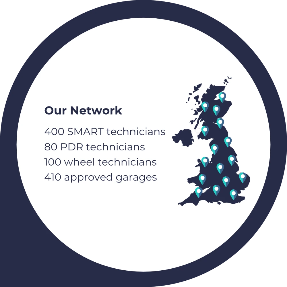 The SMART Repair People nationwide network
