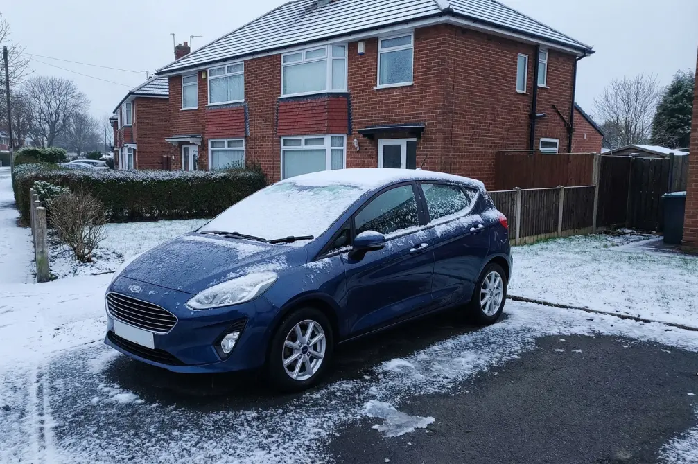 How Snow and Ice Damage Your Car's Paint