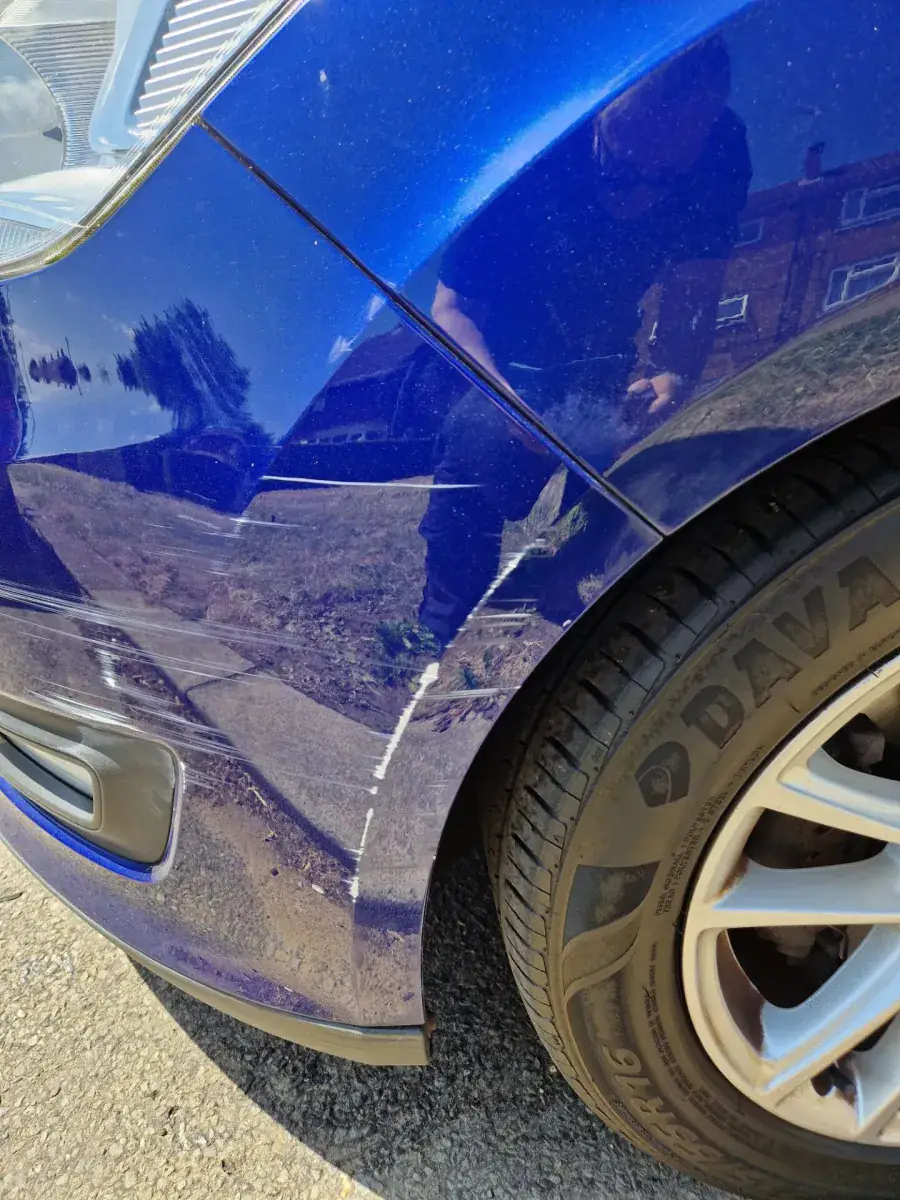Before — Expert Bumper Repair for Scuffs, Scratches & Cracks