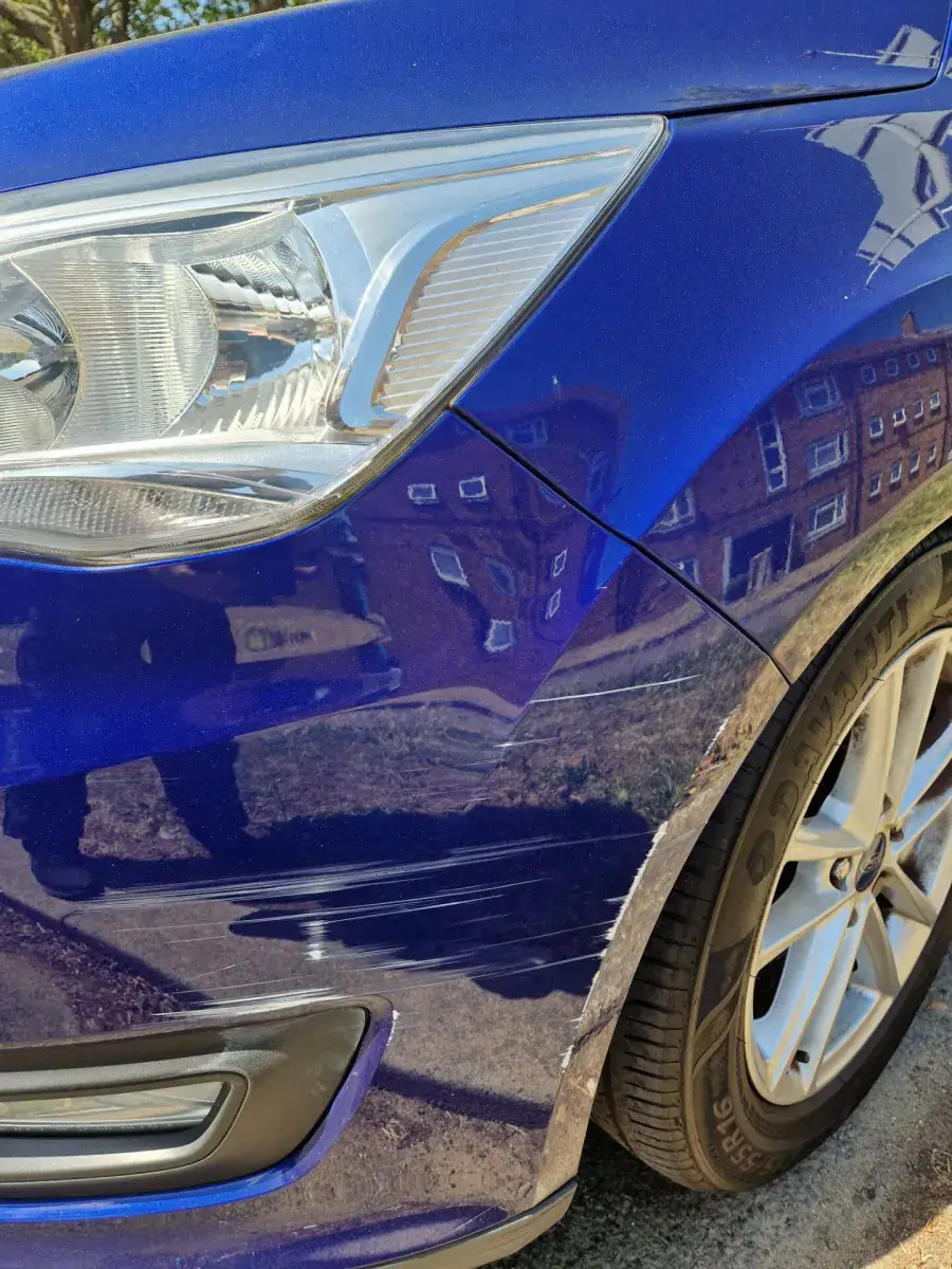 Before — Mobile car scratch repair - London